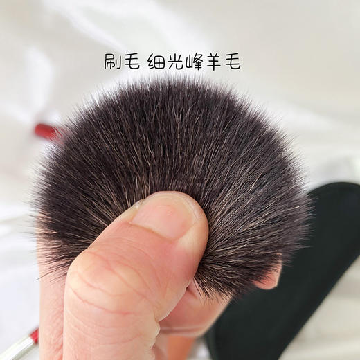 动物毛迷你化妆刷套装便携软刷眼影刷散粉刷腮红刷美妆工具 商品图3