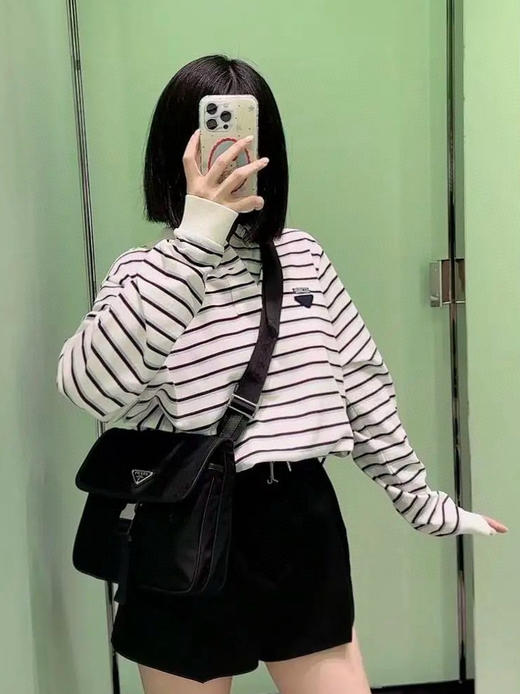 TY464- 普拉达 25新款条纹翻领polo衫(PG*MM)9.16直播款 商品图5