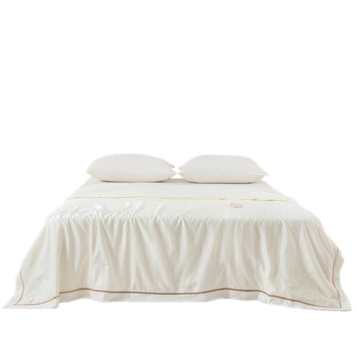 無印良品天然蚕丝被（米色） 商品图1