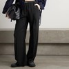 重磅渠道  贸易公司  Lew精纺羊毛织带长裤 松紧腰阔腿裤  欧洲进口精纺羊毛 商品缩略图1