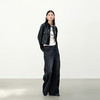 NEELLY纳俪商场同款秋季新款时尚简约牛仔长裤女复古百搭镰刀裤N25083H01129 商品缩略图2