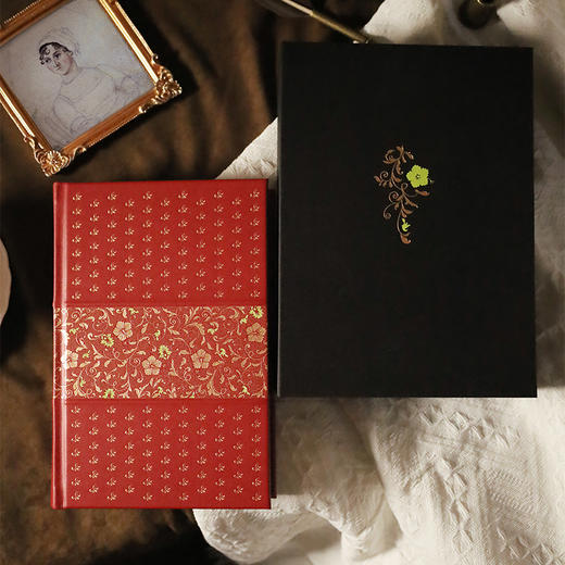 傲慢与偏见 插图珍藏本 026 [英]简·奥斯丁 著 王科一 译 作者诞辰250周年纪念 山羊皮 三种工艺 布面索兰德书匣 上海译文 正版 商品图3