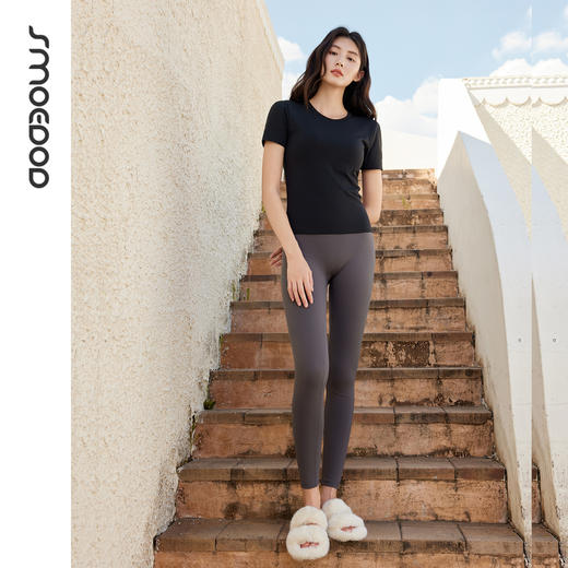 SMOEDOD/水沐伊朵女士夏季运动镂空美背修身带胸垫瑜伽服50206 商品图8