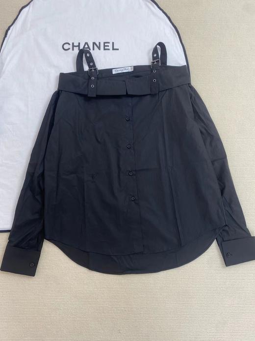 TY447-Dior 迪奥一字肩上衣黑色（PG*MM）9.16直播款 商品图4