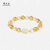 周大生如意普陀系列S925纯银貔貅黄手串水晶手链轻奢高级感手饰生日礼物送女友 商品缩略图0