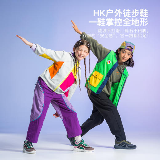 TY-小蓝羊25冬季新品中大童运动棉鞋儿童户外运动保暖靴子二棉鞋-拼接 商品图5