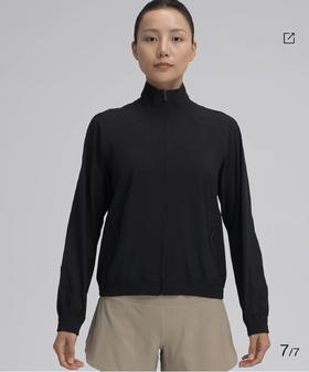 LULU 秋季新款女士插肩袖休闲运动风衣夹克外套 Z-15621