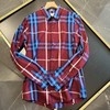 巴家红色格纹衬衣  男女同款 商品缩略图10