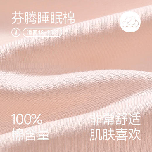 芬腾新款长袖纯棉情侣睡衣春秋季女士休闲大码全棉男款家居服套装 商品图1