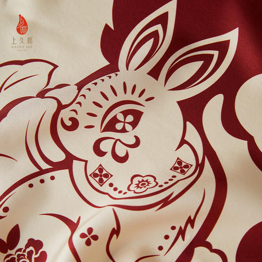 上久楷宋锦新中式中秋礼盒练空逐月大方巾文创国风礼盒送礼 商品图4