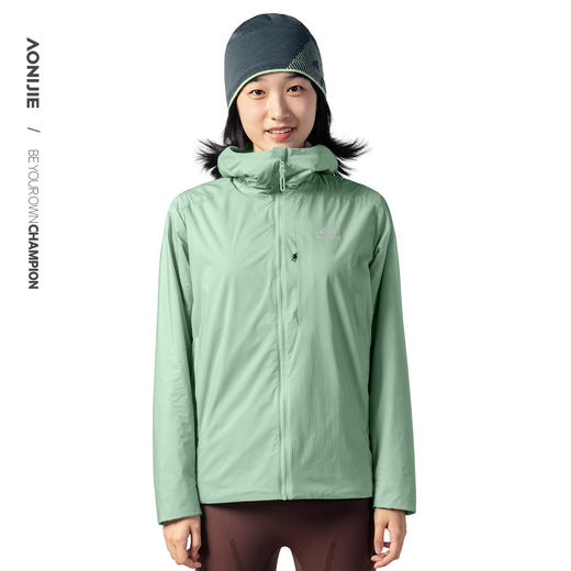 奥尼捷秋冬户外防风夹克外套男女夹克保暖加绒夹克户外运动外套轻量化耐磨运动夹克F5245 商品图3