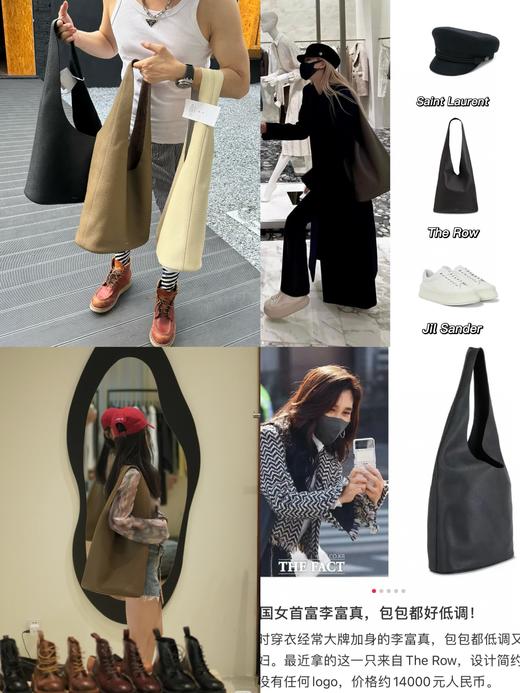 荔枝纹真皮尼姑包 商品图0