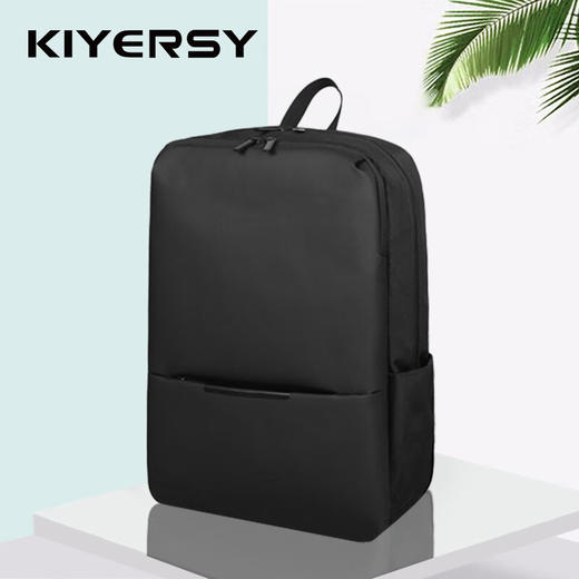 凯亚仕（KIYERSY）极简都市多功能双肩包KYS-B8905 黑色 商品图2
