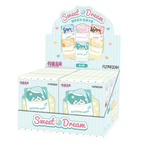 FUN4YEAH 初音未来 甜梦系列睡眠毛绒卡套盲盒 商品图4