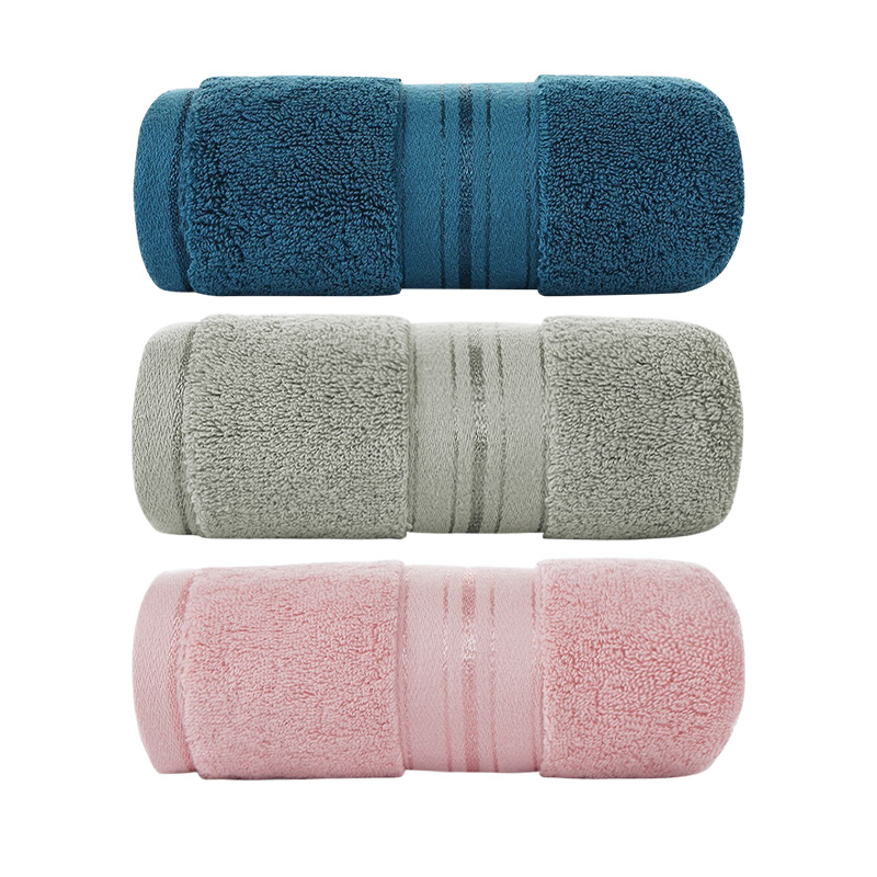 匹鲁丨高档缎档全棉毛巾/浴巾