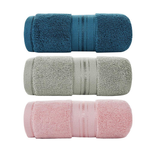 匹鲁丨高档缎档全棉毛巾/浴巾 商品图0