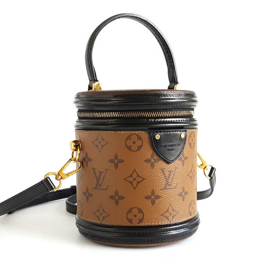 【95新】LV路易威登CANNES M43986老花CANNES发财桶包手提单肩包060925TJ40 现售价：9700 商品图3