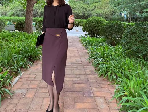 下摆开叉半裙 商品图12