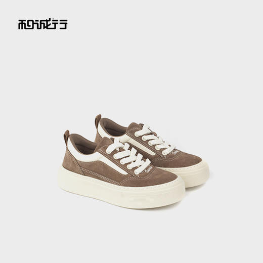 和诚行2025秋季新款男式厚底轻便百搭休闲板鞋0930253 商品图0