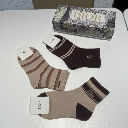 G504迪AO棉袜中筒袜一盒5双，男女同款 商品图3