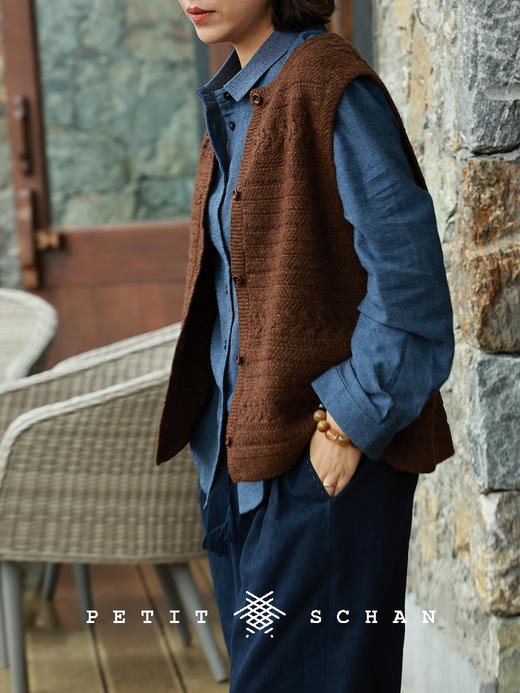 PETIT SCHAN小闪 CLO#909 Considerate 知冷知热 长绒棉磨毛休闲感长袖衬衫 商品图4