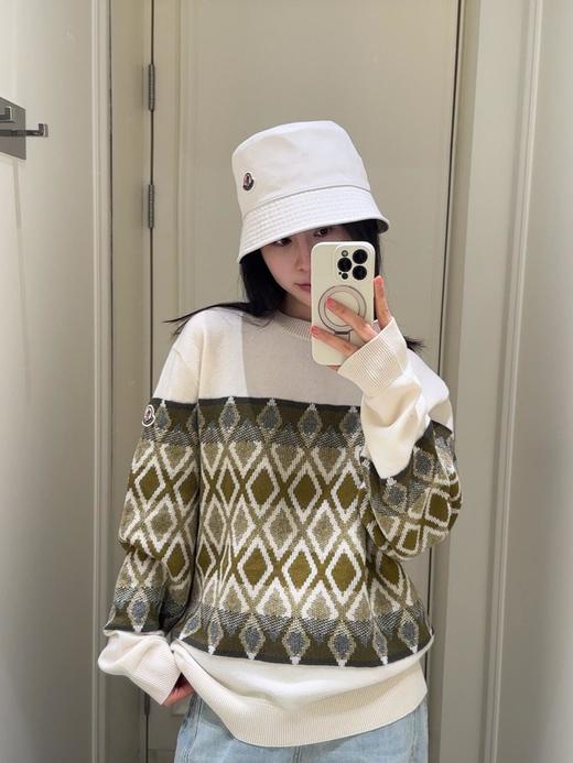 TY20-Moncler盟可睐 提花图案圆领长袖毛衣（QQ）9.16直播款 商品图1
