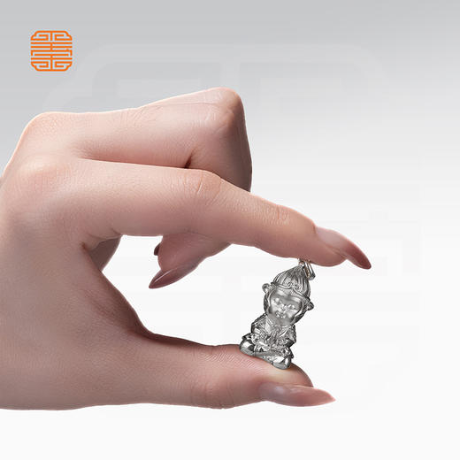 玺匠金铺《足银大圣》孙悟空足银999 佩戴吊坠项链 中秋节礼物 商品图4