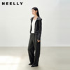 NEELLY纳俪商场同款秋新款时尚休闲运动卫衣套装女亲肤外套休闲裤N25083Z01134 商品缩略图0