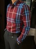 巴家红色格纹衬衣  男女同款 商品缩略图6