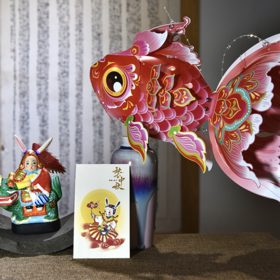 正安 秋分手作 和明·兔儿爷彩绘&非遗鱼灯 祈愿家宅永安照亮团圆路 中秋月满处即故乡