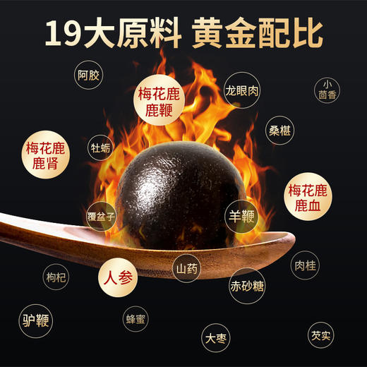 热售【人参鹿鞭丸】长白山人参鹿鞭丸200克 商品图5