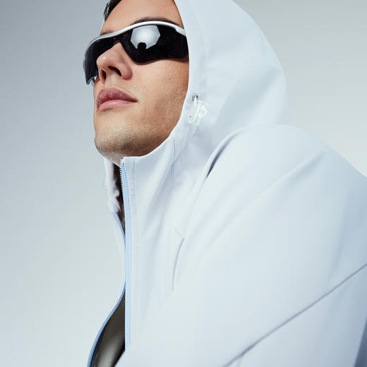 TAGX探观男式风行壳羊毛软壳外套2025年秋防水防风耐磨户外夹克 商品图3