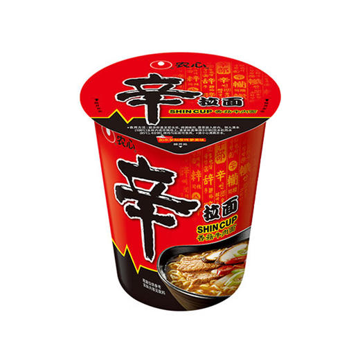 农心辛拉面香菇牛肉味 65g 商品图0