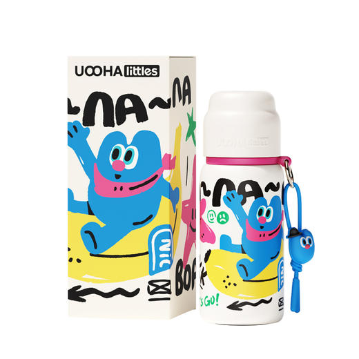 UOOHAlittles  涂鸦保温杯430ml UBW15 商品图1