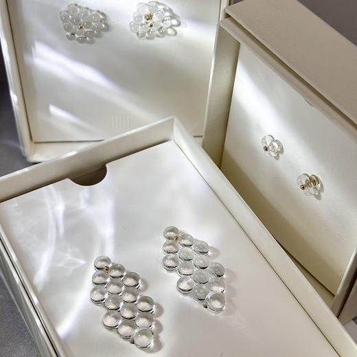 北京仓｜BUBUN-organ ANOMALIES #8-三角形 冷工玻璃 耳环［日本设计师］ 商品图8