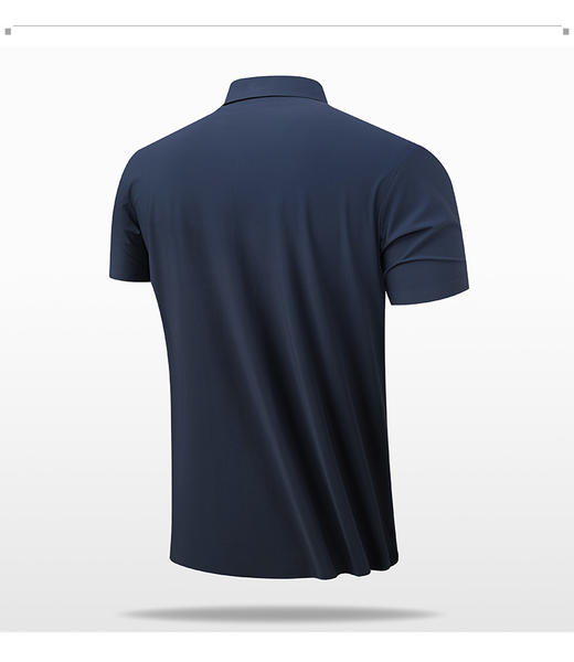 BS25189 冰丝安踏条速干Polo衫 商品图7