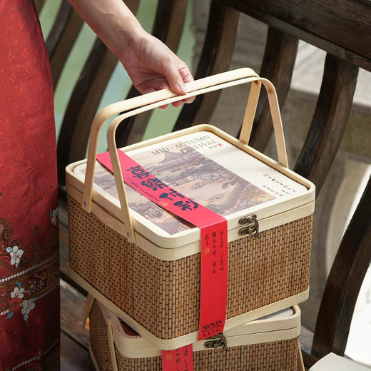 稻香村 中秋竹编手提月饼礼盒 商品图4