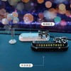 「高颜值！隐藏可移动号牌」停车号码牌 夜光塑料防滑型通用款黑色电话牌挪车牌车载饰品 商品缩略图1