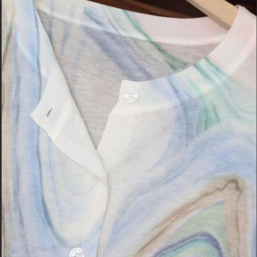 【超模君限定！少量库存】Di*or梵高星空高定系列 SUSX梵高星空天丝羊毛晕染艺术系列（下单3-7天发货） 商品图5