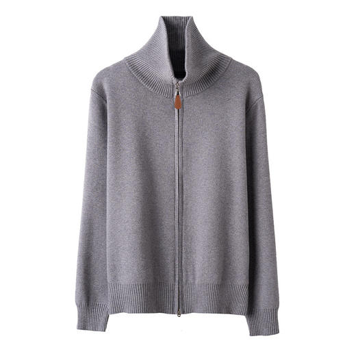 CC 101-9507针织开衫外套拉链款上衣 商品图4