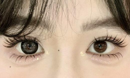 Kaylens半年抛·超级可爱（黑灰）/双倍甜美·14.5mm大着色 商品图1