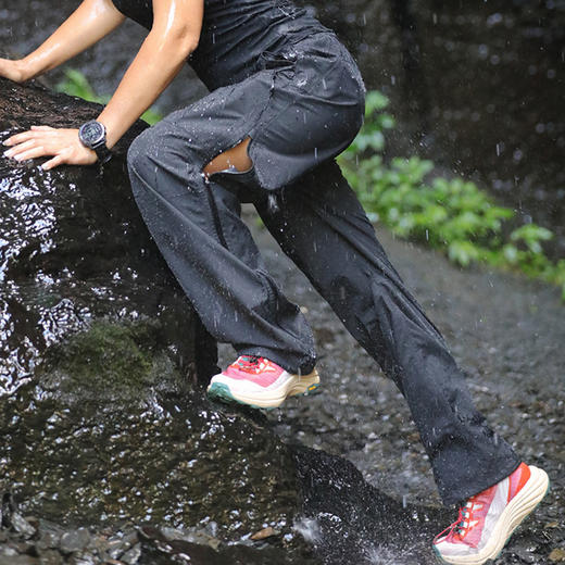 【徒步中国】【峰行】SCALER思凯乐户外硬壳冲锋裤男女春夏防水徒步登山长裤子F3616D03/F3606D03 商品图5