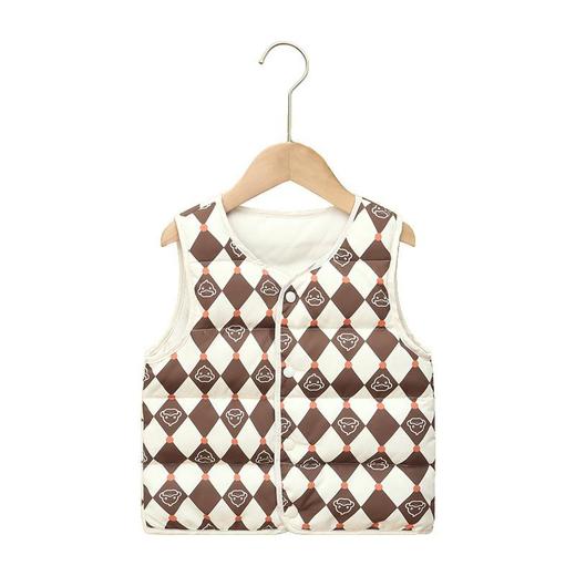 G.DUCKKIDS小黄鸭儿童轻薄羽绒服马甲中小童校园内搭保暖双面穿背心羽绒内胆90-130 商品图4