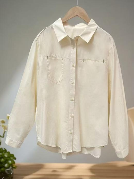 【秋新品】古泥/亦文品牌7709 100%精梳棉品质衬衫-喜出 商品图3