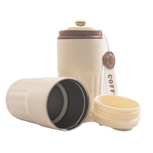 【智能温显咖啡杯】不锈钢智能温显咖啡杯户外便携带提绳保温杯随手杯 商品图4