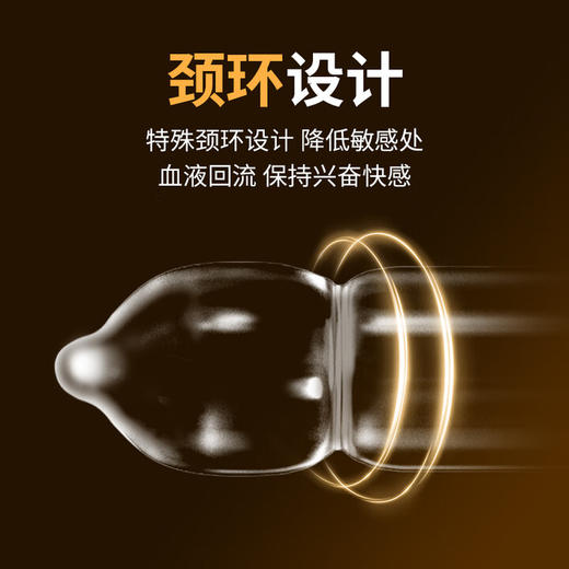 第六感安全套 物理持久避孕套18只 延时加厚降敏情趣套套 男用成人用品 商品图5