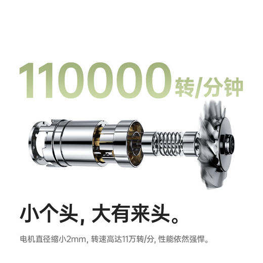 Laifen徕芬高速吹风机Mini 赠支架 负离子护发速干电吹风宿舍家用便携出差旅行 商品图6