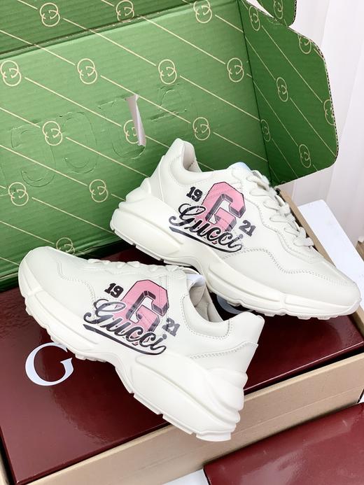 古家情侣款数字Logo休闲运动老爹鞋 商品图2