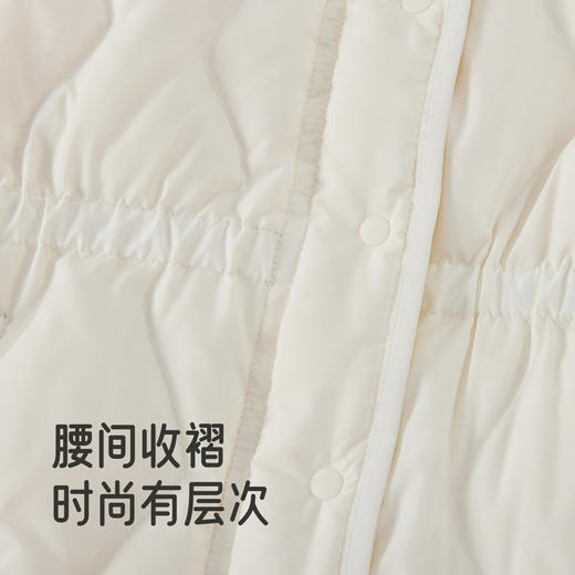 英氏儿童外套羽绒短外套女童女宝宝女纯色秋冬保暖百搭防风新款 商品图3