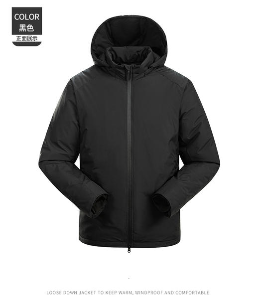 上身轻盈无感 防风防水锁温保暖连帽男女款棉衣防刮耐磨情侣款轻量化棉服BSF8288 商品图7